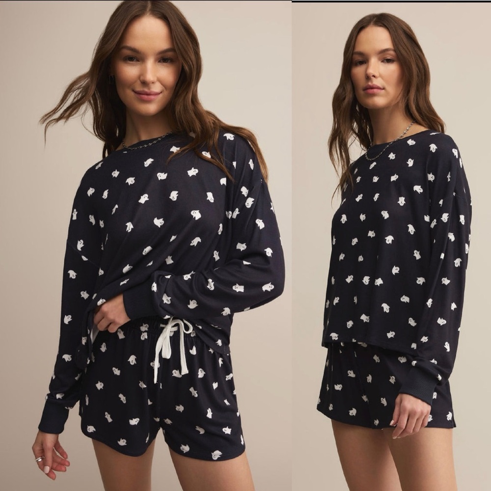 REGAN GHOST LONG SLEEVE TOP - Z SUPPLY